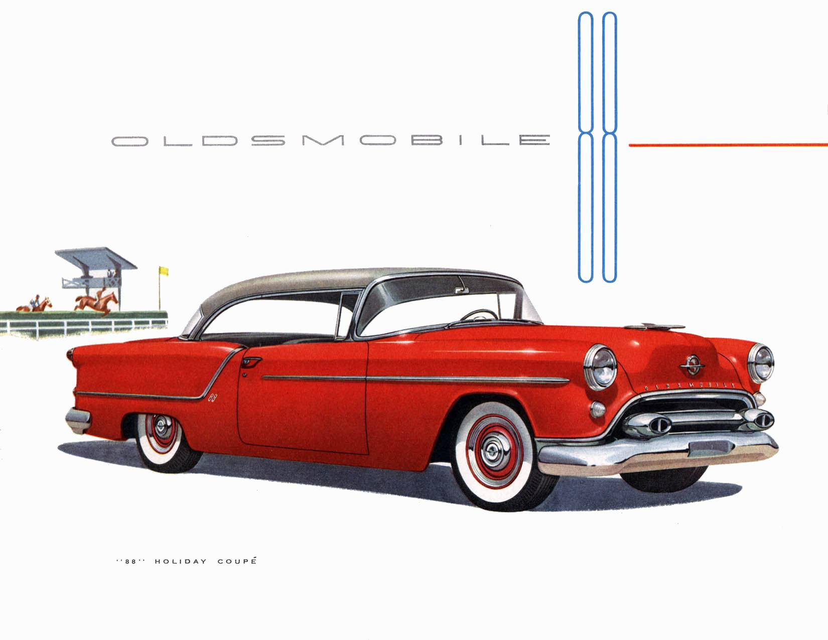 1954 Oldsmobile Motor Cars Brochure Page 8